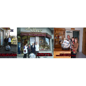 Publipan Pontevedra repartió tres cestas navideñas entre los consumidores de pan de su zona