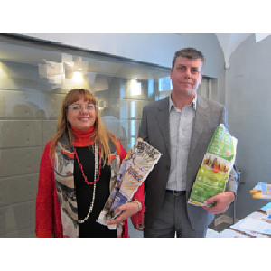 Llega a Cáceres una empresa que ofrece bolsas ecológicas para el pan con espacios publicitarios.